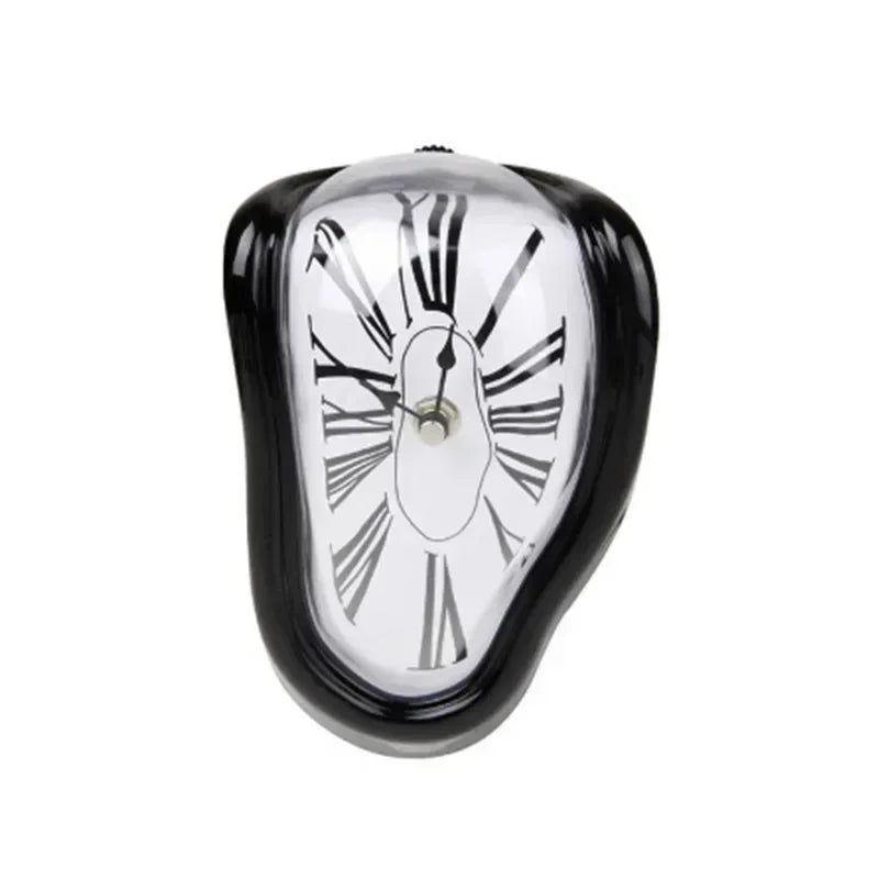 Horloge à poser fondante – Style Salvador Dali vintage & surréaliste