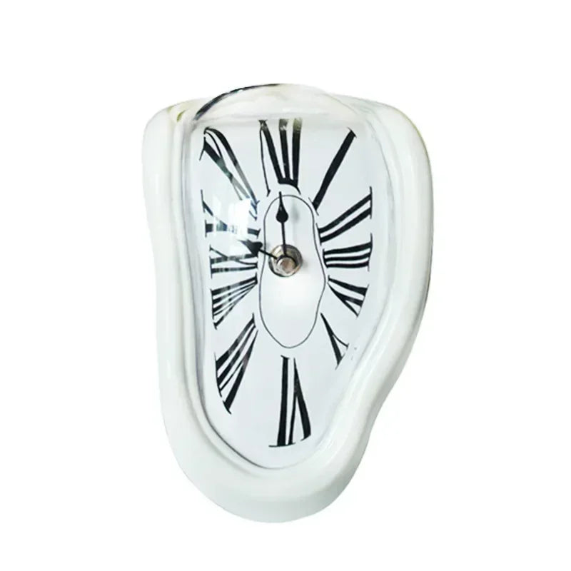 Horloge à poser fondante – Style Salvador Dali vintage & surréaliste