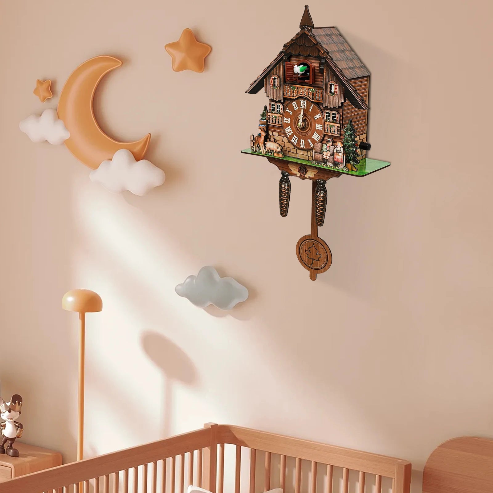 Horloge Coucou Murale Vintage