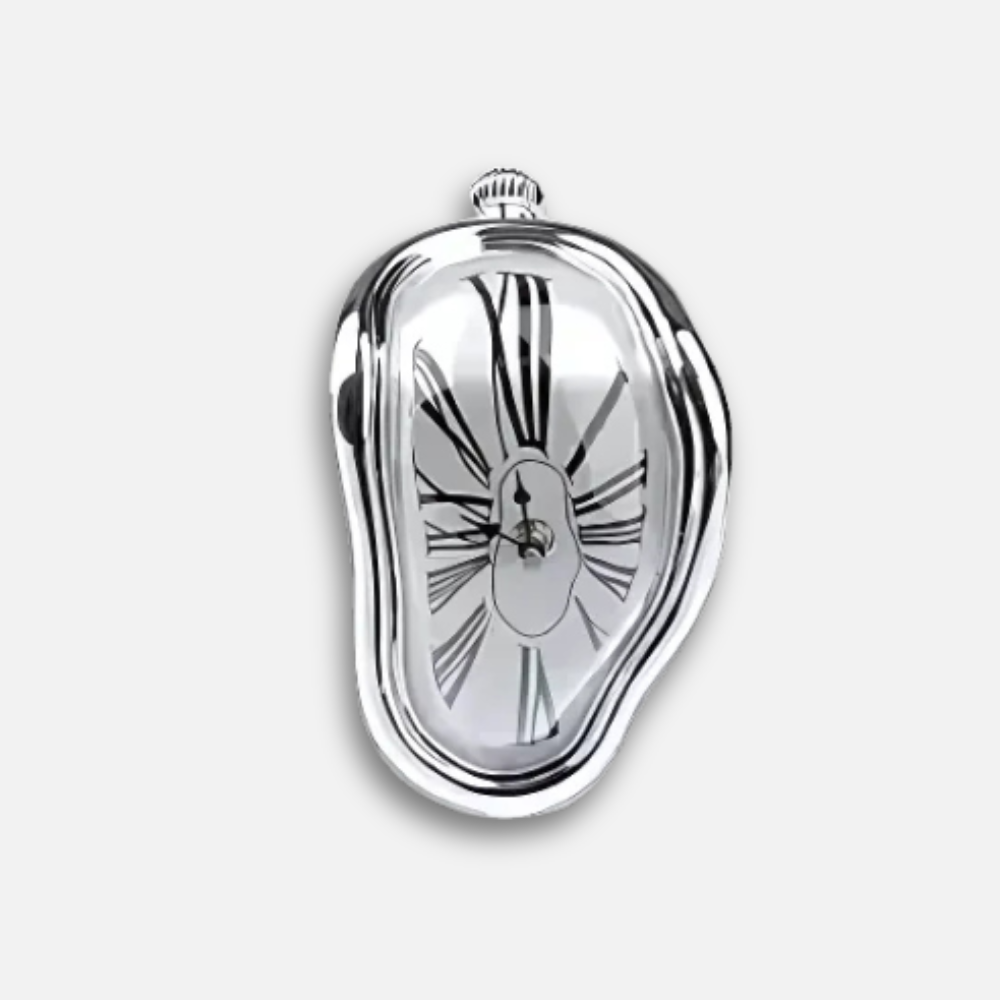 Horloge Fondante Salvador Dalí | Style Surréaliste Vintage | Décorative 18cm