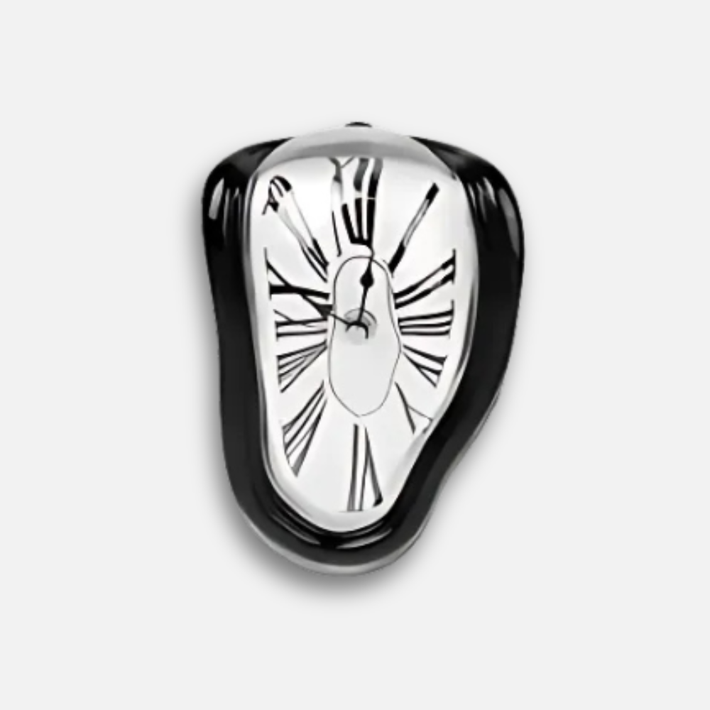 Horloge Fondante Salvador Dalí | Style Surréaliste Vintage | Décorative 18cm