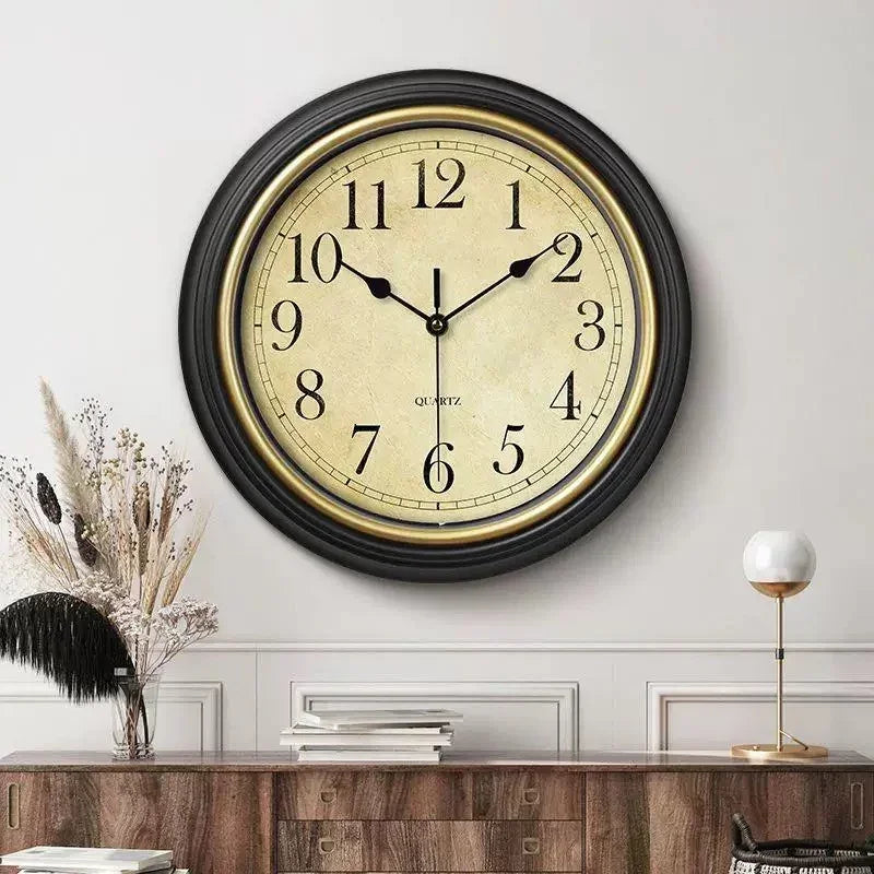 Horloge Vintage Européen | Chiffres Romains Relief | 1 Styles