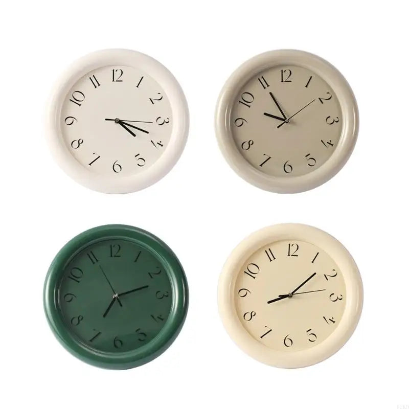 Horloge Murale Silencieuse 30cm | Design Moderne Minimaliste | ABS Résistant