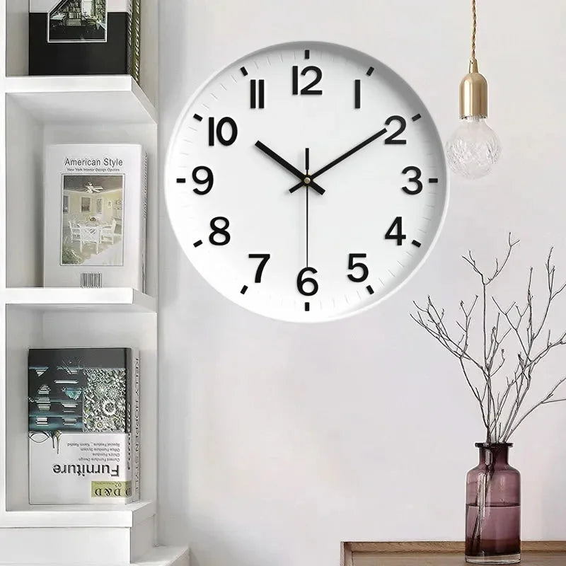 Horloge Design Minimaliste | Silencieuse Totale | Design Épuré