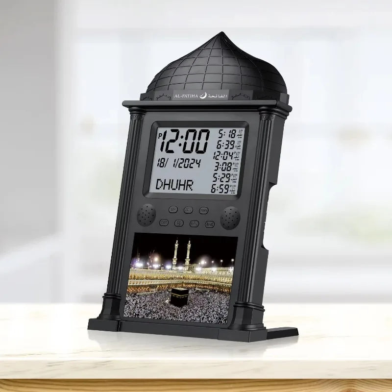 Horloge Azan Mosquée LED | Calcul Prières Automatique | Bluetooth