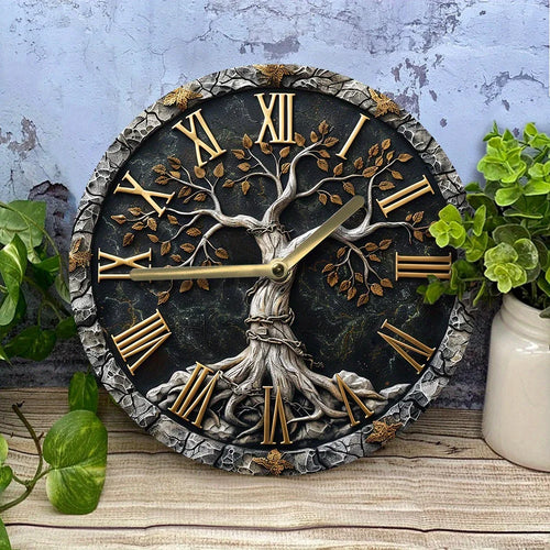 Horloge Arbre Vie DIY | Kit Création Relief 3D | Spirituelle