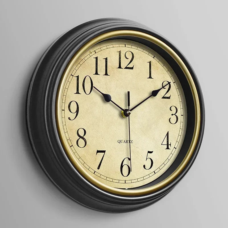 Horloge Vintage Européen | Chiffres Romains Relief | 1 Styles