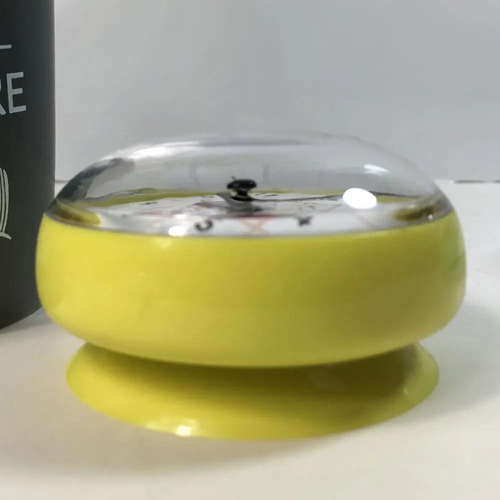Mini Horloge Ventouse Étanche | Salle Bain Douche | Compact 7,5cm