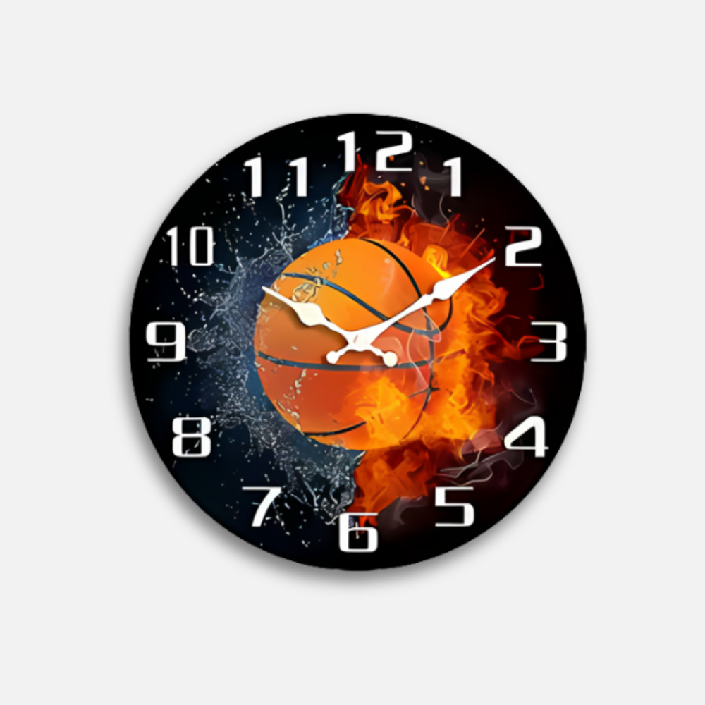 Horloge Sport Bois | Temple Sportif Silencieux | Précision Suisse