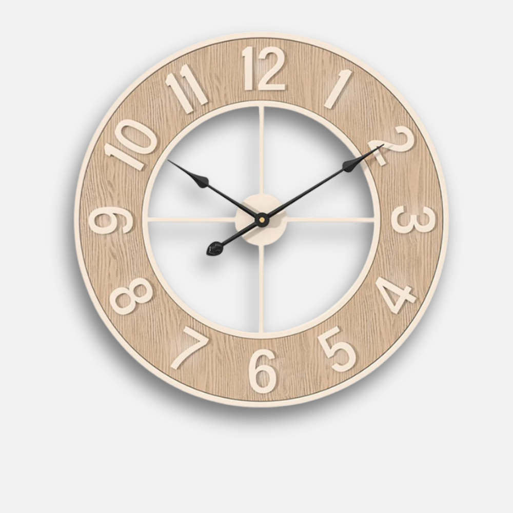 Grande Horloge XXL 60cm | Point Focal Spectaculaire | Silencieuse