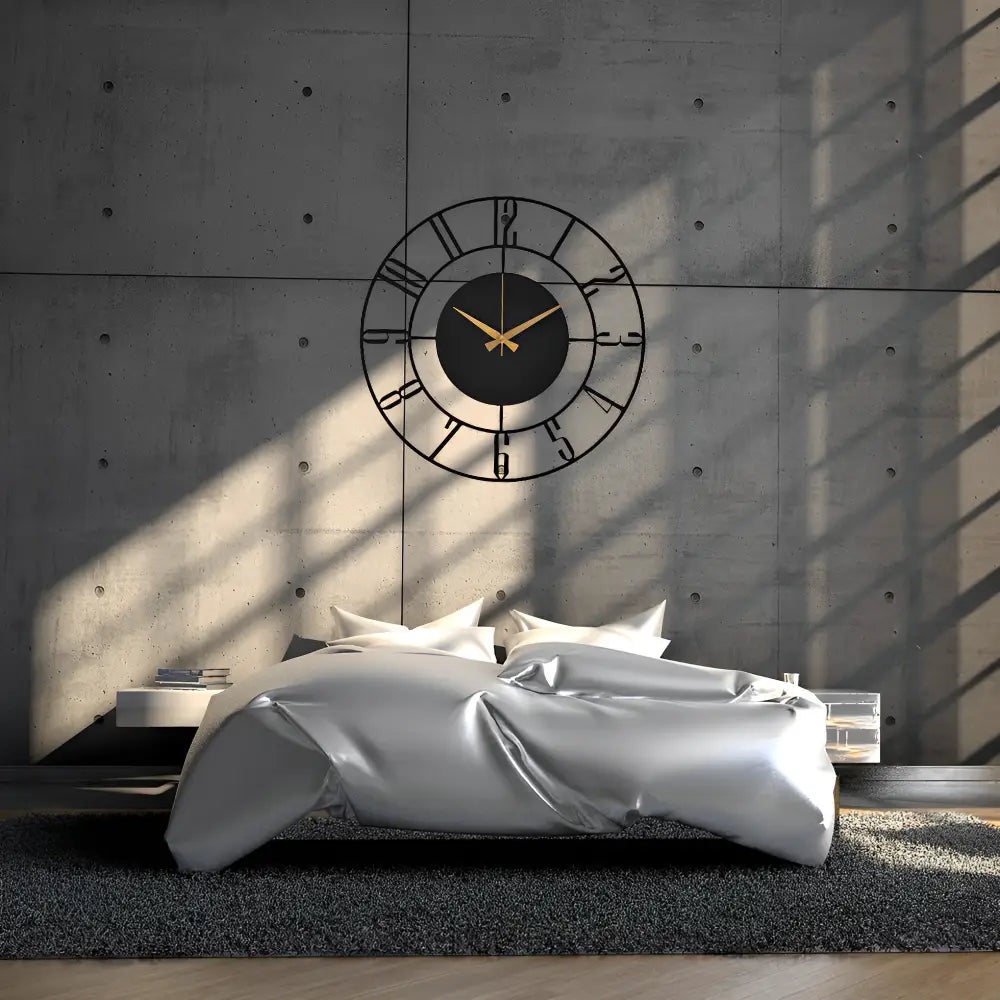 Horloge Murale Moderne en Bois