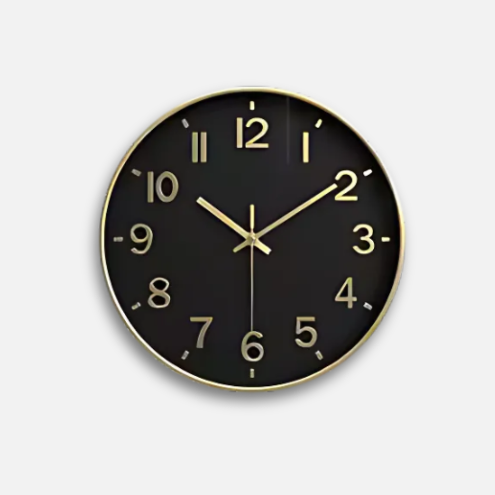 Horloge Design Minimaliste | Silencieuse Totale | Design Épuré