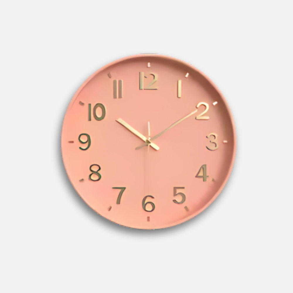Horloge Design Minimaliste | Silencieuse Totale | Design Épuré