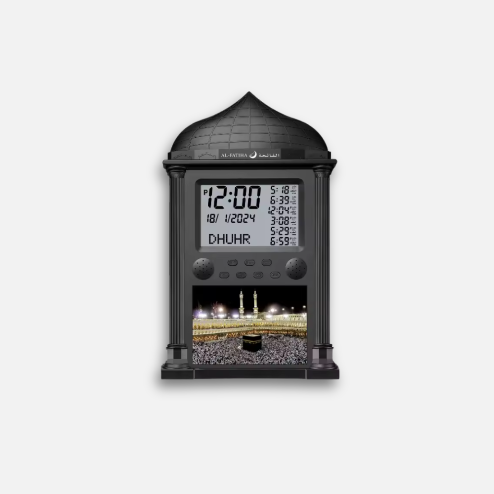 Horloge Azan Mosquée LED | Calcul Prières Automatique | Bluetooth