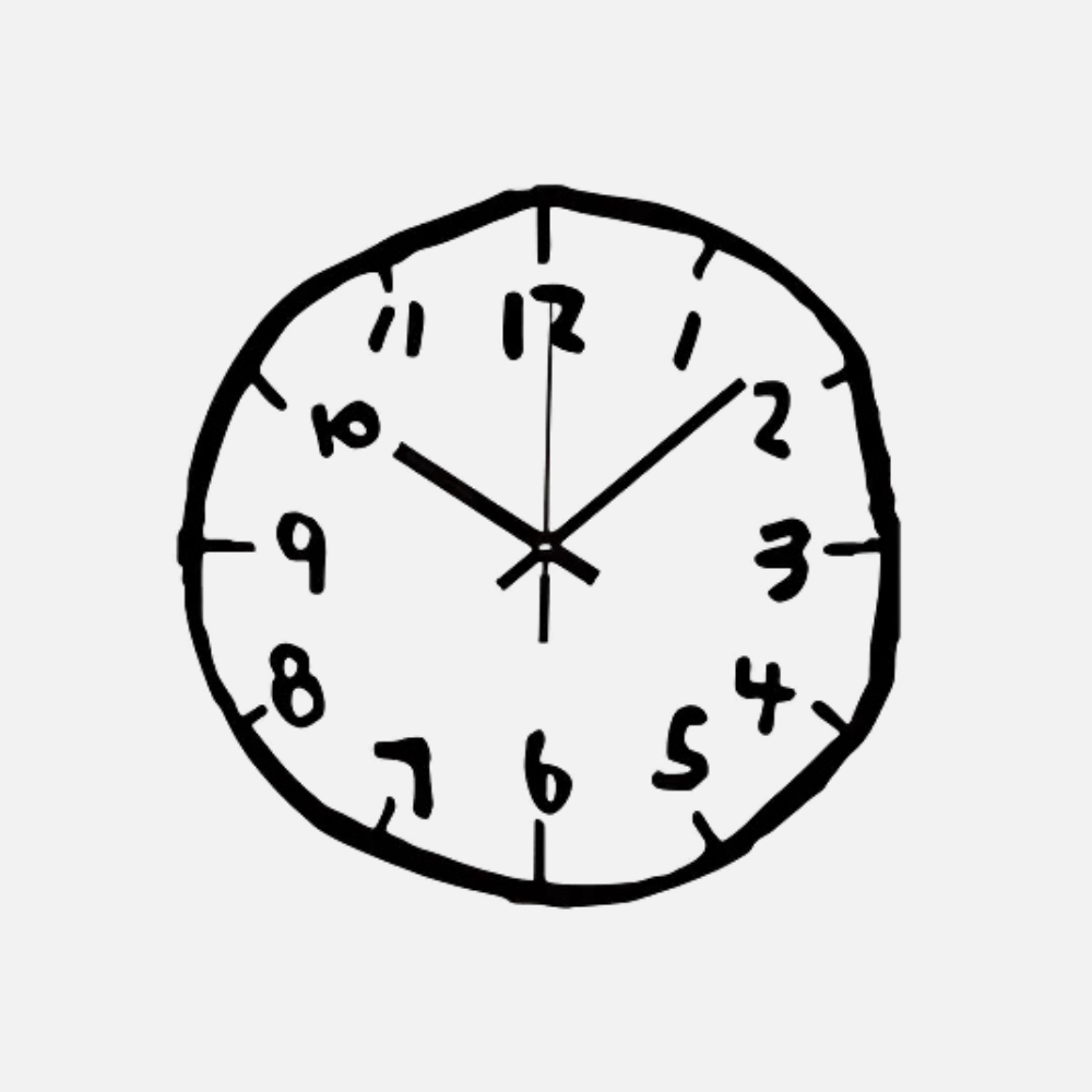 Horloge Murale Graffiti | Art Urbain 30cm | Silencieuse