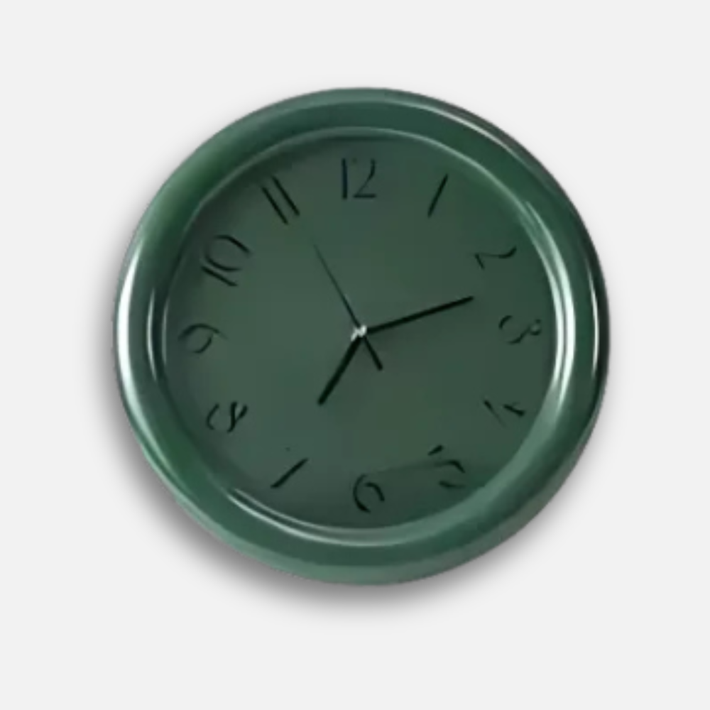 Horloge Murale Silencieuse 30cm | Design Moderne Minimaliste | ABS Résistant