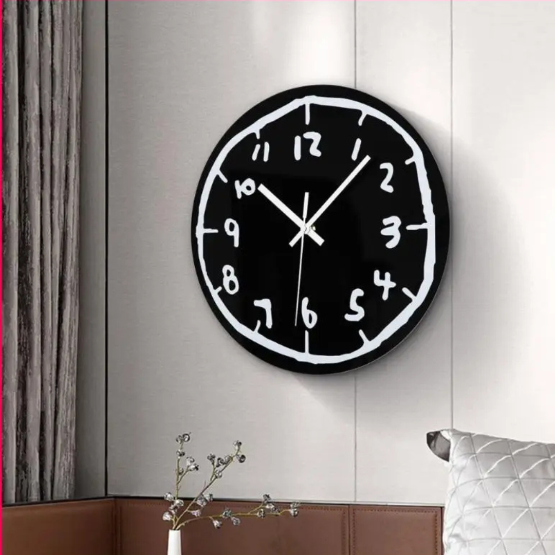 Horloge Murale Graffiti | Art Urbain 30cm | Silencieuse