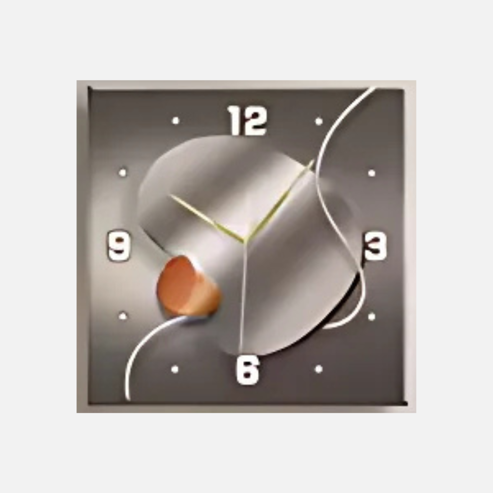 Horloge Lumineuse Design Moderne | Déco Murale Luxe | LED Salon 26-40cm